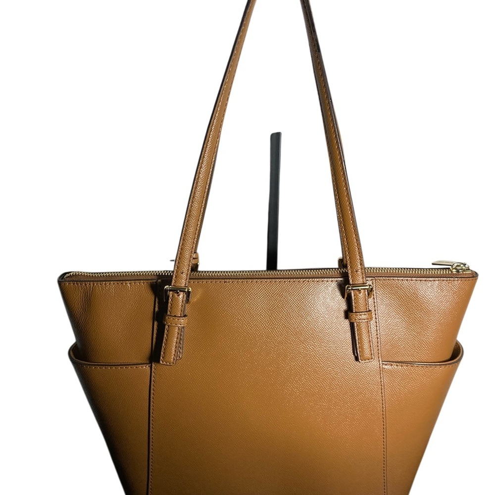 Michael Kors Tan Leather Tote  shoulderBag - Picture 3 of 10
